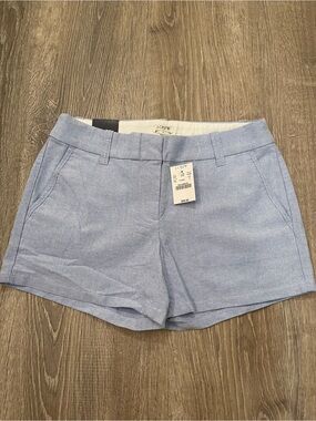 J. Crew Women's Light Blue Tailored Shorts size 0
